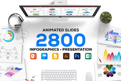 Massive Animated Powerpoint Bundle animated bundle excel google slides icon set illustration infographic isometric keynote powerpoint ppt template presentation vector