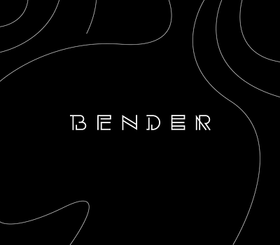 Bender | Logotype brand brand identity car detailing geometry icon interior lineart logo logotype mark minimal symbol tuning typography vector