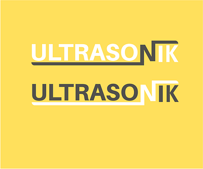 Ultrasonik design flat graphic design illustration illustrator logo minimal
