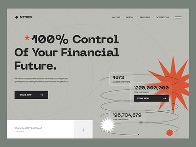 Cryptocurrency website concept bitcoin crypto cryptocurrency design finance graphic promo uidesign uxui web