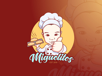 Miguelitos logo adobe illustrator adorable cartoon illustration illustrator logo mascot vector vectorart vectors