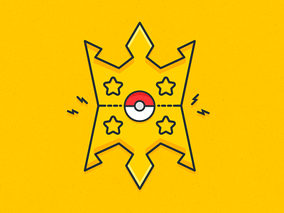 Pokémon shield artwork brand branding design designoftheday digitalart dribbble illustration logo pika pikachu pokebola pokemon pokemonshield shield star thunder vector