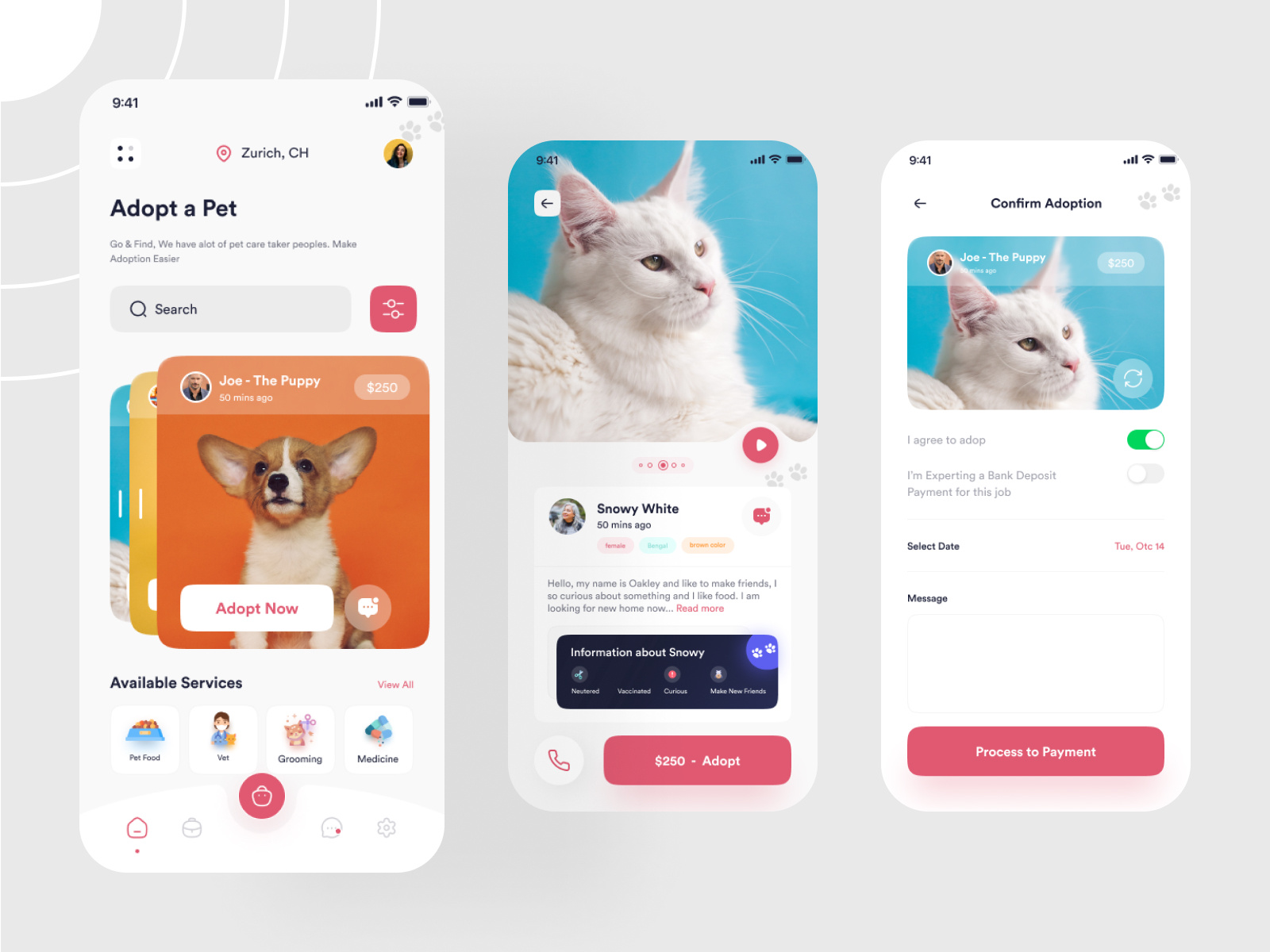 PetCare Design Work 1 of 100 by Md Shohanur Rahman on Dribbble