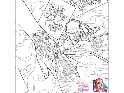 21 Coloring app "Color For You - Plot stories & ..." by number adobe illustrator adobeillustator antistress art black and white color by number coloring coloring book coloring page coloringbook colouring illustration line drawing line illustration lineart outline outline illustration vector vector art