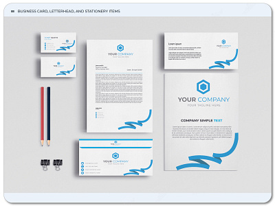 Stationery design template branding branding agency branding and identity branding design envelop design sales stationery stationery design typography ui ux