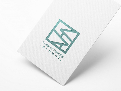 Ferdowsi University Alumni Logo Design business card business card design businesscard design education logo graphic design graphicdesign logo logo design logo designer logodesign logos mockup modern design modern logo student university logo