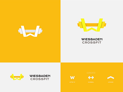 Wiesbaden brand branding crossfit crossfit logo designer dumbbell gym gym logo logo logo concept logo design logo designer logotype designer