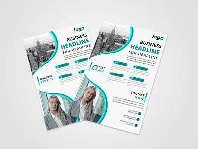 Modern Abstract business flyer template. banner booklet business catalog company concept corporate cover creative design graphic illustration layout leaflet magazine poster presentation promotion report template