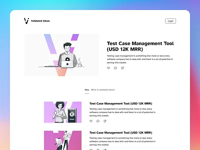 Blog index page practise dailyui 3/5 blog blog design clean concept design figma minimal simple typography ui web web design website