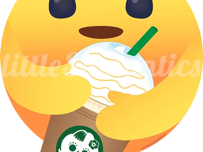 Frappe Lover branding design icon illustration vector