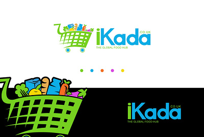 iKada - The Global Food Hub (Logo) branding design identity illustration illustrator logo logo design logo design branding professional logo sophisticated logo vector
