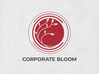 Corporate Bloom Branding brand design brand identity branding branding and identity design logo logo icon logomark typography vector