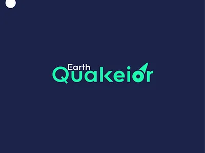 Earth Quakior Modern Logo branding concept daily design dipto earth graphic design icon logo logo design logotype minimal minimalist logo minimalistic modern vector