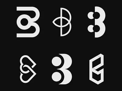 The Letters B exploartion adobe illustrator adobe photoshop branddesigner exploration greatlogo letter letterb logo logodesigner logos logosdaily uiux