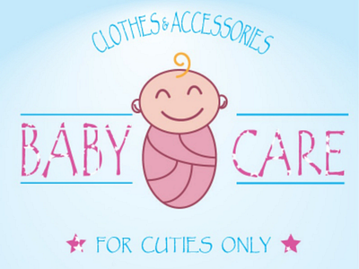 Illustration of Baby care for clothes & accessories store accessories advertisement advertising baby care cheaque clothes color cute effects elegant fashion freelance freelancer illustration illustrator kids poster shop sketch