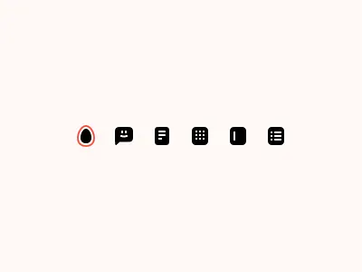 Filled Icons app bold icons filled filled icon icon icon app icon artwork icon design icon pack icon set iconography icons icons set iconset minimal ui
