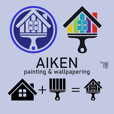 Proposition for Aiken illustration logo