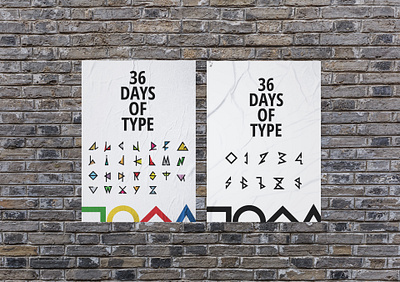 36 Days of Type (2020) letters logo type type design typography