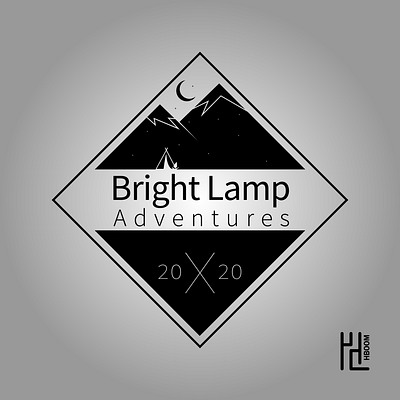 Propositon for BrightLamp Adventures illustration logo