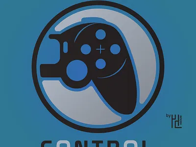 Control illustration logo