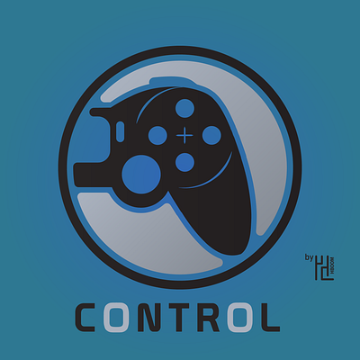 Control illustration logo