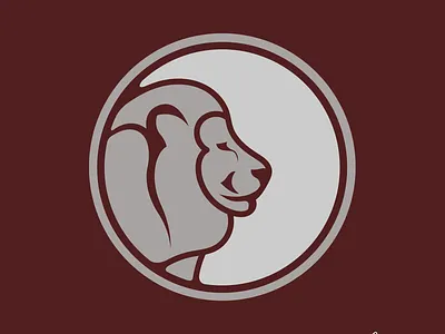Lion illustration logo