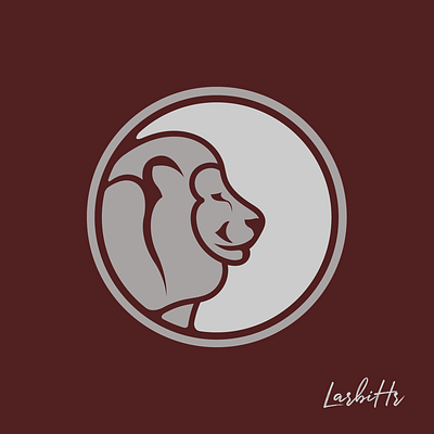 Lion illustration logo