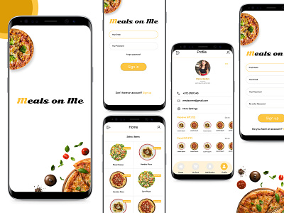 Meals on me Application