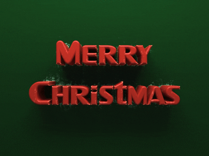 Merry Christmas c4d christmas