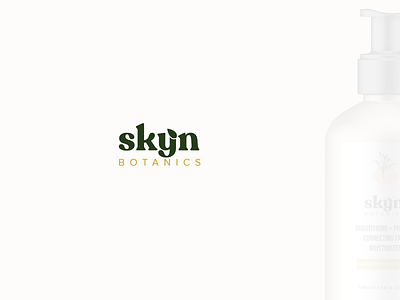 Skyn Botanics Logo Design cosmetic logo cosmetic packaging design icon logo logo design logodesign logotype minimal natural natural logo organic logo skincare skincare branding skincare logo skincare packaging typography vector