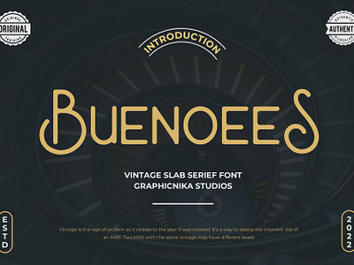 Buenoees Font