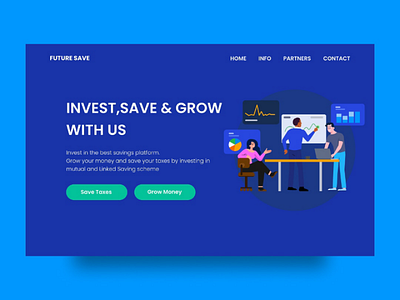 Future Save banking clean design designer designers designs dribbble dribbbler inspiration landing landingpage nigeria savings simple simple design uidesign uiux uiuxnigeria uxdesign uxui