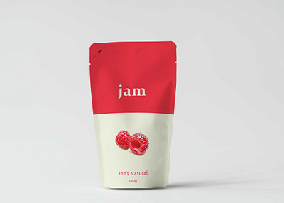 Free Foil Spout Jam Pouch Mockup download mockup mockup mockups psd