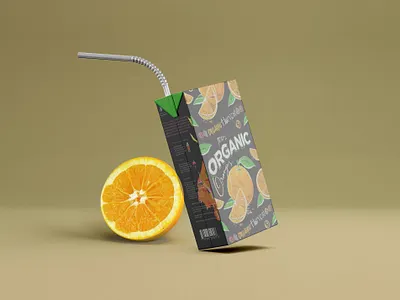 Free Orange Fruit Juice Box Packaging Mockup download mockup mockup mockup psd mockups psd