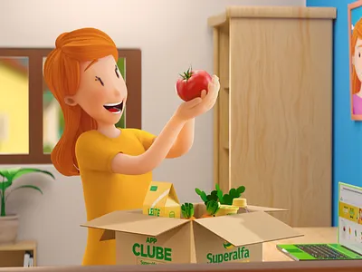 SUPERALFA E Commerce 002 3d c4d c4dart cinema4d design digital art render