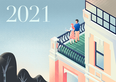 2021 calendar cover 2021 2021 calendar building calendar design illustration isometry people