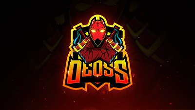 DEOSS® ESPORTS LOGO branding design esports logo illustration logo mascot mascot character