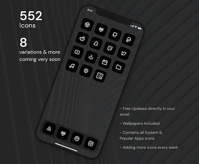 iOS 14 huge Icon Pack icons ios 14 ios icon ios14homescreen iosicon iphone icon iphone icons