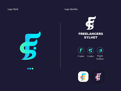 Freelancers Sylhet | FS logo | FS letter | Modern logo ak masum attractive logo brand identity freelancers community freelancers group freelancers sylhet freelancing fs letter fs logo group logo happy hour letter logo logo marks minimal logo modern logo online business online earning realestate logo sylhet top freelancers