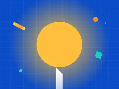 Abstract illustration of innovations. abstract circle design fintech geometric geometric art geometry illustration innovation minimal minimalist startups tech university vector