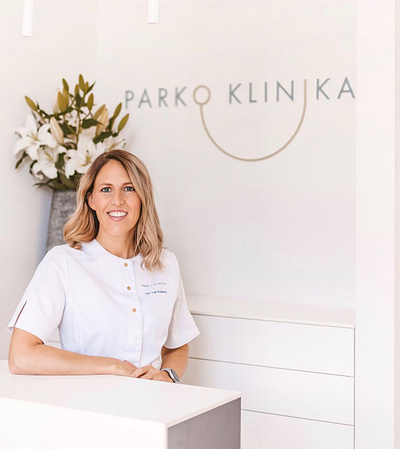 Parko Klinika branding brand branding design dribbble identity lithuania logo logotype mark minimal