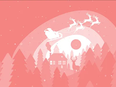 Christmas time adobe illustrator christmas christmas card design illustration monocrome vector