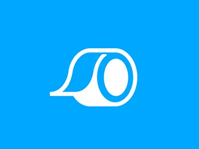 Tape logo design logo tape vector