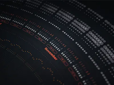 Bureau Oberhaeuser Calendar 2021 2020 2021 calendar data data visualization dataviz information design poster