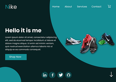 Nike Store advertising branding clothes design art e comerce industrial logo nike portfolio shopping shose web webdesign