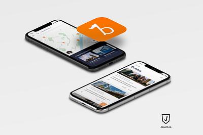 Buurt - Stay in touch with your neighborhood app branding design ui ux website