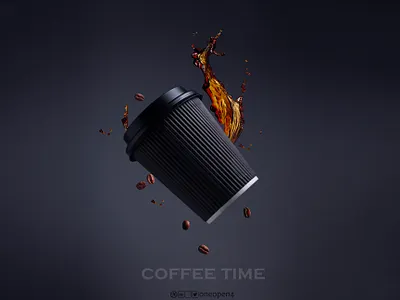 Coffee Cup art bean camera coffee coffee bean coffee cup creative photography shot splash