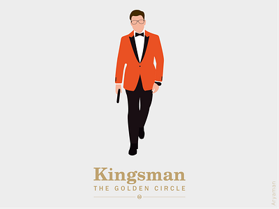 Kingsman: The Golden Circle 2d character character design design graphic design illustration illustrator kingsman the golden circle