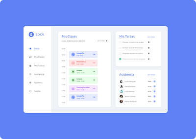 Teacher Dashboard UI dashboad dashboard ui design ui