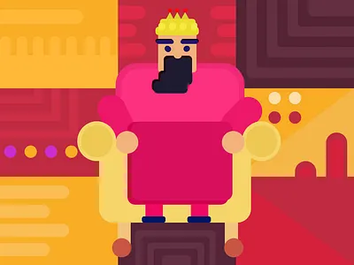 King illustration
